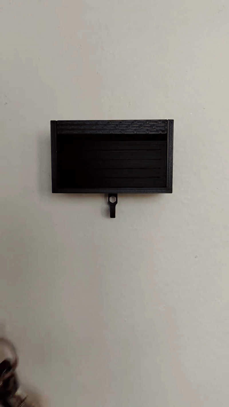 Porta Llaves De Mini Garaje